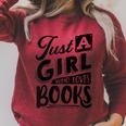 Book Reading Graphic Women Girls Book Lovers Librarian Raglan Baseball Tee Raglan Sleeve Sweatshirt Heather Dust