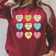 Bookish Romance Tropes Smut Reader Spicy Book Lover Raglan Sleeve Sweatshirt Heather Dust
