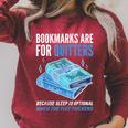 Bookmarks Are For Quitters Book Lover Saying Raglan Sleeve Sweatshirt Heather Dust Bookmarks Are For Quitters Book Lover Saying Raglan Sleeve Sweatshirt Heather Dust