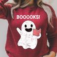 Books Spirit Books Spirit Books Ghost Raglan Sleeve Sweatshirt Heather Dust