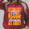 Bookstore Owner Quote Raglan Sleeve Sweatshirt Heather Dust