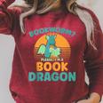 Bookworm Kids Dragon Lover Book Reader Fun Raglan Sleeve Sweatshirt Heather Dust Bookworm Kids Dragon Lover Book Reader Fun Raglan Sleeve Sweatshirt Heather Dust
