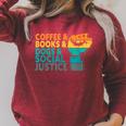 Coffee Books Dogs And Social Justice Human Rights Equality Raglan Sleeve Sweatshirt Heather Dust Coffee Books Dogs And Social Justice Human Rights Equality Raglan Sleeve Sweatshirt Heather Dust