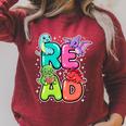 Dinosaur Read Book Lover Dino Reading Kids Premium Tri-Blend Raglan Sleeve Sweatshirt Heather Dust Dinosaur Read Book Lover Dino Reading Kids Premium Tri-Blend Raglan Sleeve Sweatshirt Heather Dust