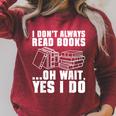 I Don't Always Read Books Bookworm Reading Raglan Sleeve Sweatshirt Heather Dust I Don't Always Read Books Bookworm Reading Raglan Sleeve Sweatshirt Heather Dust