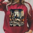 Dostoevsky Books Raglan Sleeve Sweatshirt Heather Dust