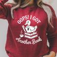 Duck Reader Oops I Got Another Book Raglan Sleeve Sweatshirt Heather Dust Duck Reader Oops I Got Another Book Raglan Sleeve Sweatshirt Heather Dust
