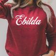 EBITDA Auditor Book Keeper Finance Taxes Accounting Analyst Raglan Sleeve Sweatshirt Heather Dust