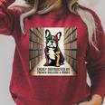 French Bulldog Dog Books Nerds Book Readers French Bulldog Raglan Sleeve Sweatshirt Heather Dust French Bulldog Dog Books Nerds Book Readers French Bulldog Raglan Sleeve Sweatshirt Heather Dust