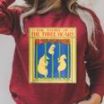 Goldilocks And The Three Bears Book Cover Raglan Sleeve Sweatshirt Heather Dust