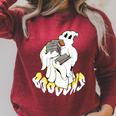 Halloween Books Cute Ghost Reading Booooks Teacher Raglan Sleeve Sweatshirt Heather Dust Halloween Books Cute Ghost Reading Booooks Teacher Raglan Sleeve Sweatshirt Heather Dust