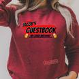 Jacob 23rd Birthday Guest Book Idea Raglan Sleeve Sweatshirt Heather Dust