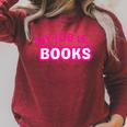 My Job Is Books Raglan Sleeve Sweatshirt Heather Dust