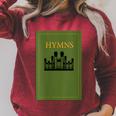 LDS COUPLES COSTUME Hymns Hymnbook Mormon Matching Raglan Sleeve Sweatshirt Heather Dust