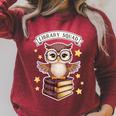 Library Squad Book Owl Wisdom Nerd Librarian Club Raglan Sleeve Sweatshirt Heather Dust Library Squad Book Owl Wisdom Nerd Librarian Club Raglan Sleeve Sweatshirt Heather Dust