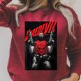 Marvel Daredevil Issue4 2019 Comic Book Cover Raglan Sleeve Sweatshirt Heather Dust Marvel Daredevil Issue4 2019 Comic Book Cover Raglan Sleeve Sweatshirt Heather Dust
