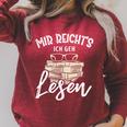Mir Reicht's Ich Geh Lesen Books Reading Fan Bookworm Raglan Sleeve Sweatshirt Heather Dust Mir Reicht's Ich Geh Lesen Books Reading Fan Bookworm Raglan Sleeve Sweatshirt Heather Dust