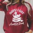 Oops I Got Another Book Goose Goose Reader Raglan Sleeve Sweatshirt Heather Dust Oops I Got Another Book Goose Goose Reader Raglan Sleeve Sweatshirt Heather Dust