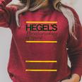 The Phenomenology Of Spirit Hegel Book Cover Raglan Sleeve Sweatshirt Heather Dust