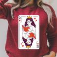 Queen Of Books Premium Tri-Blend Raglan Sleeve Sweatshirt Heather Dust