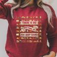 There Is No Such Thing As Too Many Books Book Lover Raglan Sleeve Sweatshirt Heather Dust