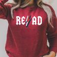 Read Rock N Roll Reading Rock Star Books Lover Raglan Sleeve Sweatshirt Heather Dust Read Rock N Roll Reading Rock Star Books Lover Raglan Sleeve Sweatshirt Heather Dust