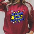 Reader Book Lover Reading Is My Superpower Raglan Sleeve Sweatshirt Heather Dust