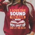 Shut Up And Let Me Read Bookworm Book Lovers Raglan Sleeve Sweatshirt Heather Dust Shut Up And Let Me Read Bookworm Book Lovers Raglan Sleeve Sweatshirt Heather Dust
