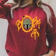 Star Wars The Book Of Boba Fett Street Art Raglan Sleeve Sweatshirt Heather Dust