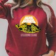 Star Wars Millennium Falcon Comic Book Style T-Shirt Raglan Sleeve Sweatshirt Heather Dust
