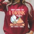 That's What I Do I Read Books Drink Coffee And Know Things Raglan Sleeve Sweatshirt Heather Dust That's What I Do I Read Books Drink Coffee And Know Things Raglan Sleeve Sweatshirt Heather Dust