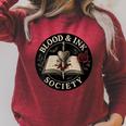 Witchy Academia Book Club Aesthetic Mystical Reader Society Raglan Sleeve Sweatshirt Heather Dust