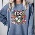 100 Day Baseball School Sports Kids Comfort Colors Sweatshirt Denim 100 Day Baseball School Sports Kids Comfort Colors Sweatshirt Denim