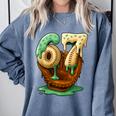 67 Ice Cream Drip Six Seven Baseball Comfort Colors Sweatshirt Denim 67 Ice Cream Drip Six Seven Baseball Comfort Colors Sweatshirt Denim