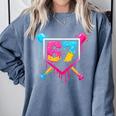 Baseball Ice Cream Drip 67 Meme Six Seven 67th Birthday Comfort Colors Sweatshirt Denim Baseball Ice Cream Drip 67 Meme Six Seven 67th Birthday Comfort Colors Sweatshirt Denim