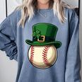Baseball Leprechaun Hat Saint Patrick Retro Comfort Colors Sweatshirt Denim Baseball Leprechaun Hat Saint Patrick Retro Comfort Colors Sweatshirt Denim