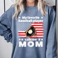 My Baseball Player Calls Me Mom Baseball Mom Comfort Colors Sweatshirt Denim My Baseball Player Calls Me Mom Baseball Mom Comfort Colors Sweatshirt Denim