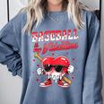 Baseball Is My Valentine Shirt Heart Drip Baseball Lovers Comfort Colors Sweatshirt Denim Baseball Is My Valentine Shirt Heart Drip Baseball Lovers Comfort Colors Sweatshirt Denim