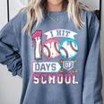 Kids 100 Days Of School Boys 100th Day Baseball Drip Toddler Comfort Colors Sweatshirt Denim Kids 100 Days Of School Boys 100th Day Baseball Drip Toddler Comfort Colors Sweatshirt Denim