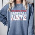 Loud And Proud Baseball Auntie Baseball Mom Heart Comfort Colors Sweatshirt Denim Loud And Proud Baseball Auntie Baseball Mom Heart Comfort Colors Sweatshirt Denim