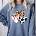 Soccer Baseball Heart Soccer Baseball Mom Comfort Colors Sweatshirt Denim Soccer Baseball Heart Soccer Baseball Mom Comfort Colors Sweatshirt Denim