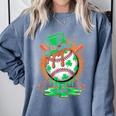 St Patrick Day Baseball Drip Ice Cream Kids Boys Men Comfort Colors Sweatshirt Denim St Patrick Day Baseball Drip Ice Cream Kids Boys Men Comfort Colors Sweatshirt Denim