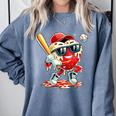 Valentines Day Heart Baseball Drip Ice Cream Boys Kids Men Comfort Colors Sweatshirt Denim Valentines Day Heart Baseball Drip Ice Cream Boys Kids Men Comfort Colors Sweatshirt Denim