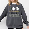 100 Days Of School Baseball Camo Boys School Teacher Comfort Colors Sweatshirt Pepper