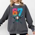 67 Baseball Meme Cool Drip Number 67 Player Or 67th Birthday Comfort Colors Sweatshirt Pepper 67 Baseball Meme Cool Drip Number 67 Player Or 67th Birthday Comfort Colors Sweatshirt Pepper