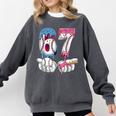 Baseball 67 Ice Cream Drip Six Seven Boys Girls Meme Comfort Colors Sweatshirt Pepper