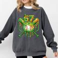 Baseball Drip St Patricks Day Boys Baseball St Patricks Day Comfort Colors Sweatshirt Pepper