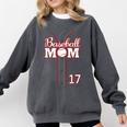 Baseball Mom 17 Number 17 Jersey Team Numbered Jersey Comfort Colors Sweatshirt Pepper Baseball Mom 17 Number 17 Jersey Team Numbered Jersey Comfort Colors Sweatshirt Pepper