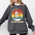 Baseball Mom I Created A Monster He Calls Me Mom Comfort Colors Sweatshirt Pepper Baseball Mom I Created A Monster He Calls Me Mom Comfort Colors Sweatshirt Pepper