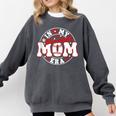 Baseball Mom Era For Women Player Mother Comfort Colors Sweatshirt Pepper